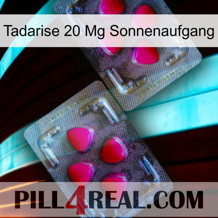 Tadarise 20 Mg Sunrise 15